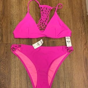 Express Magenta Bikini NWT